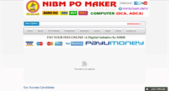 Desktop Screenshot of nibmpomaker.com